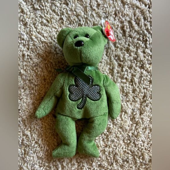 NWT Rare 2007  Ty Beanie Baby Luckier 2.0 Toy 8” Stuffed Animal - Picture 6 of 8